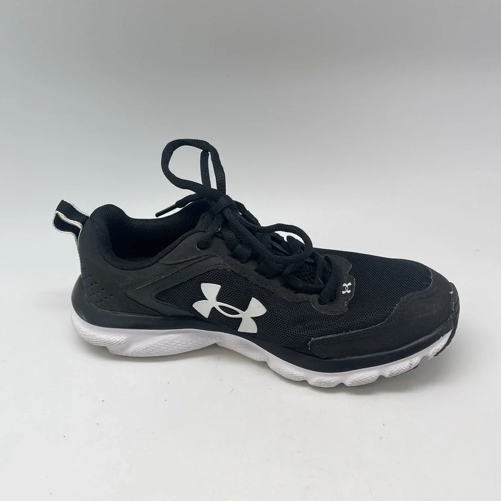 Under Armour Sneakers‎ Womens 6 Charged Assert 9 3024591-001 Black Running Shoes
